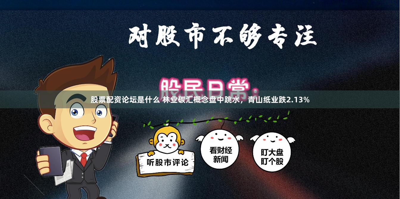 股票配资论坛是什么 林业碳汇概念盘中跳水，青山纸业跌2.13%