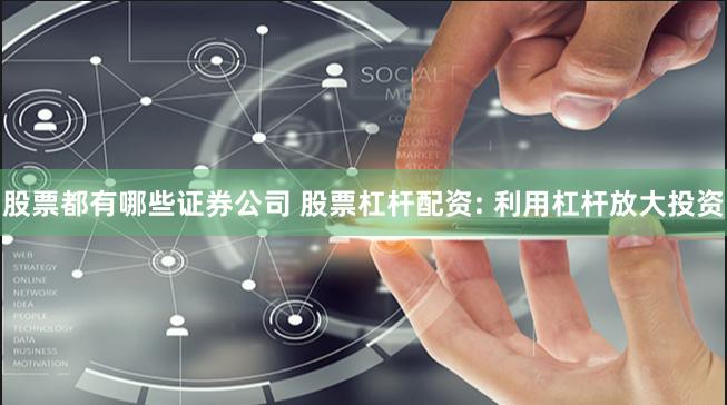 股票都有哪些证券公司 股票杠杆配资: 利用杠杆放大投资